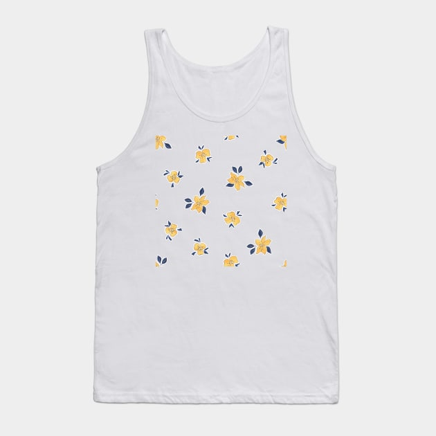 Summer Flowers Tank Top by NJORDUR